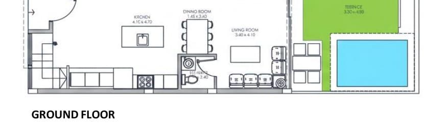 Unit B10 ground floor plan
